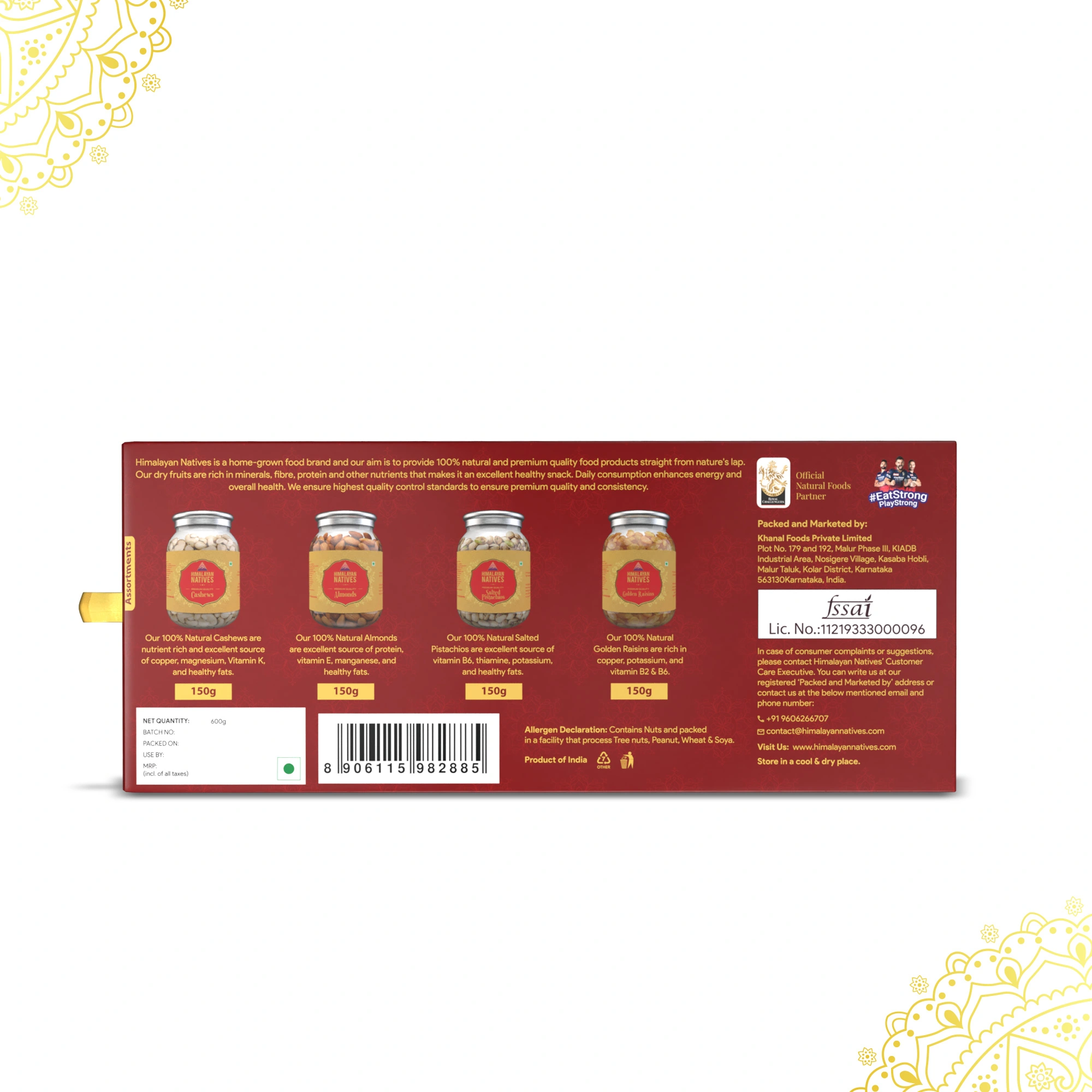 Product Details - Rich Dry Fruits Box