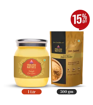 Combo of Pahadi Ghee & Jaggery Powder
