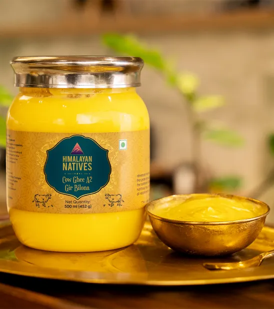 Nutritional Value - A2 Gir Cow Bilona Ghee