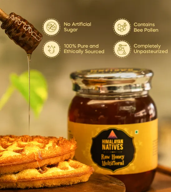 Health Benefits - Multifloral Raw Honey