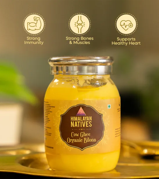 Health Benefits - Organic Cow Bilona Ghee