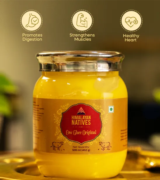 Health Benefits - Cow Ghee