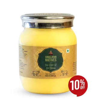 A2 Gir Cow Bilona Ghee - Product Image - Himalayan Natives