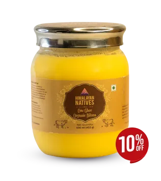 Organic Cow Bilona Ghee - Product Image - Himalayan Natives